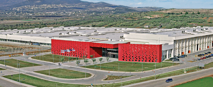 The exhibition center